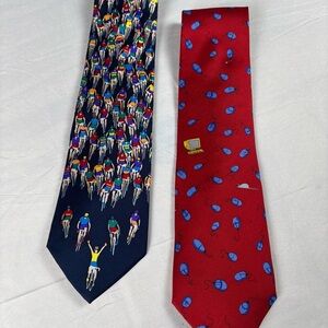 2 Alynn Men's Silk Neckties